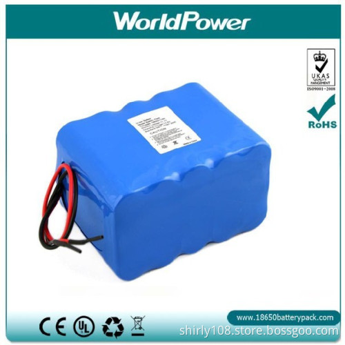 7.4V 14.5ah lithium ion battery packs for ECG